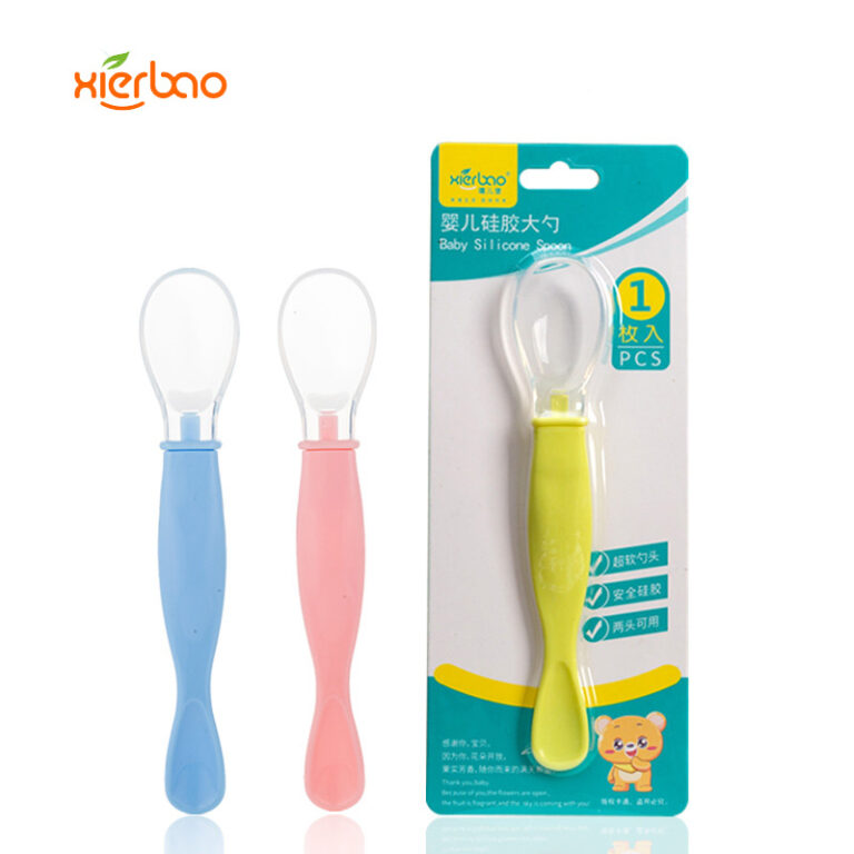 Baby Silicone Spoon Single By Xierbao