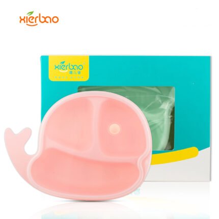 Baby Whales Meal Plate By Xierbao