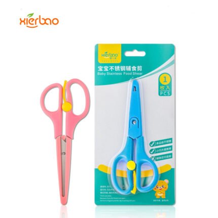 Baby Stainless Steel Food Shear By Xierbao