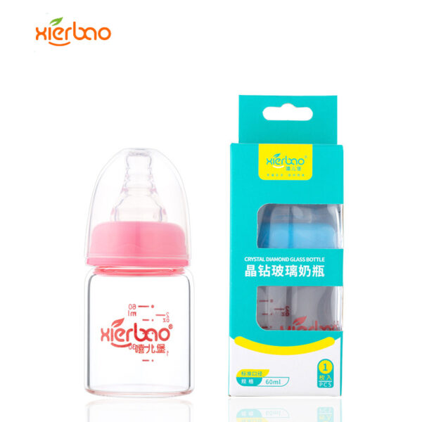 Baby Crystal Glass Bottle By Xierbao