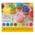 Wilton Icing Food Coloring, 8-Count