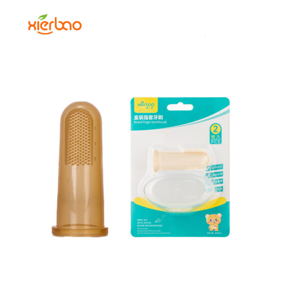 Boxed Finger Tooth Brush For Baby By Xierbao