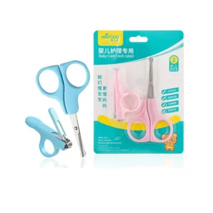 Baby Nail Clipper + Nail Scissors Set By Xierbao