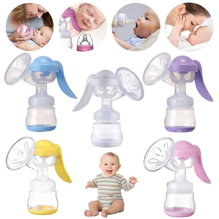 Manual massage breast pump for new mothers By Xierbao