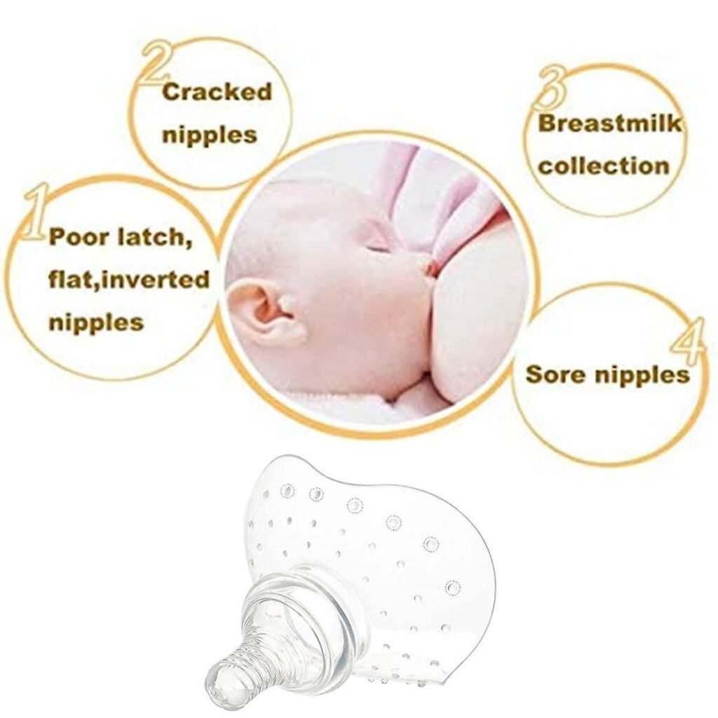 Soft Nipplle Premium Protector Breastfeeding Shields By Xierbao