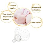 Soft Nipplle Premium Protector Breastfeeding Shields By Xierbao