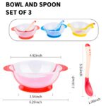 Baby Suction Bowl with Spoon Feeding Tableware By Xierbao