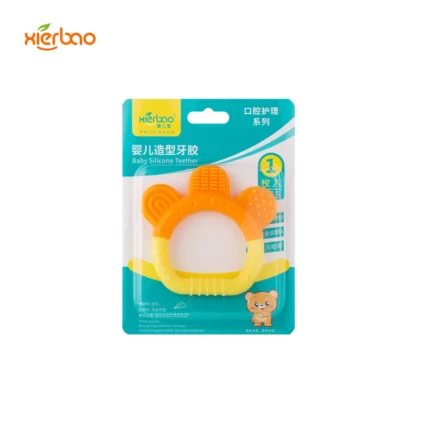 Baby Teether Silicone Cartoon Baby Chusni By Xierbao