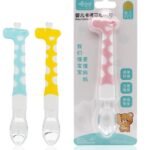 Cartoon Giraffe Spoon For Baby By Xierbao