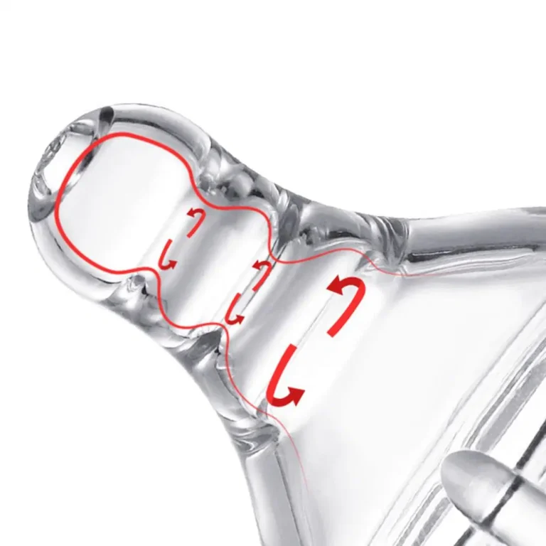 Wide-caliber petal pacifier nipple By Xierbao