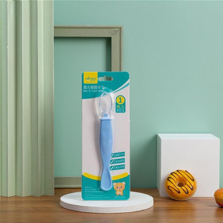 Baby Silicone Spoon Single By Xierbao