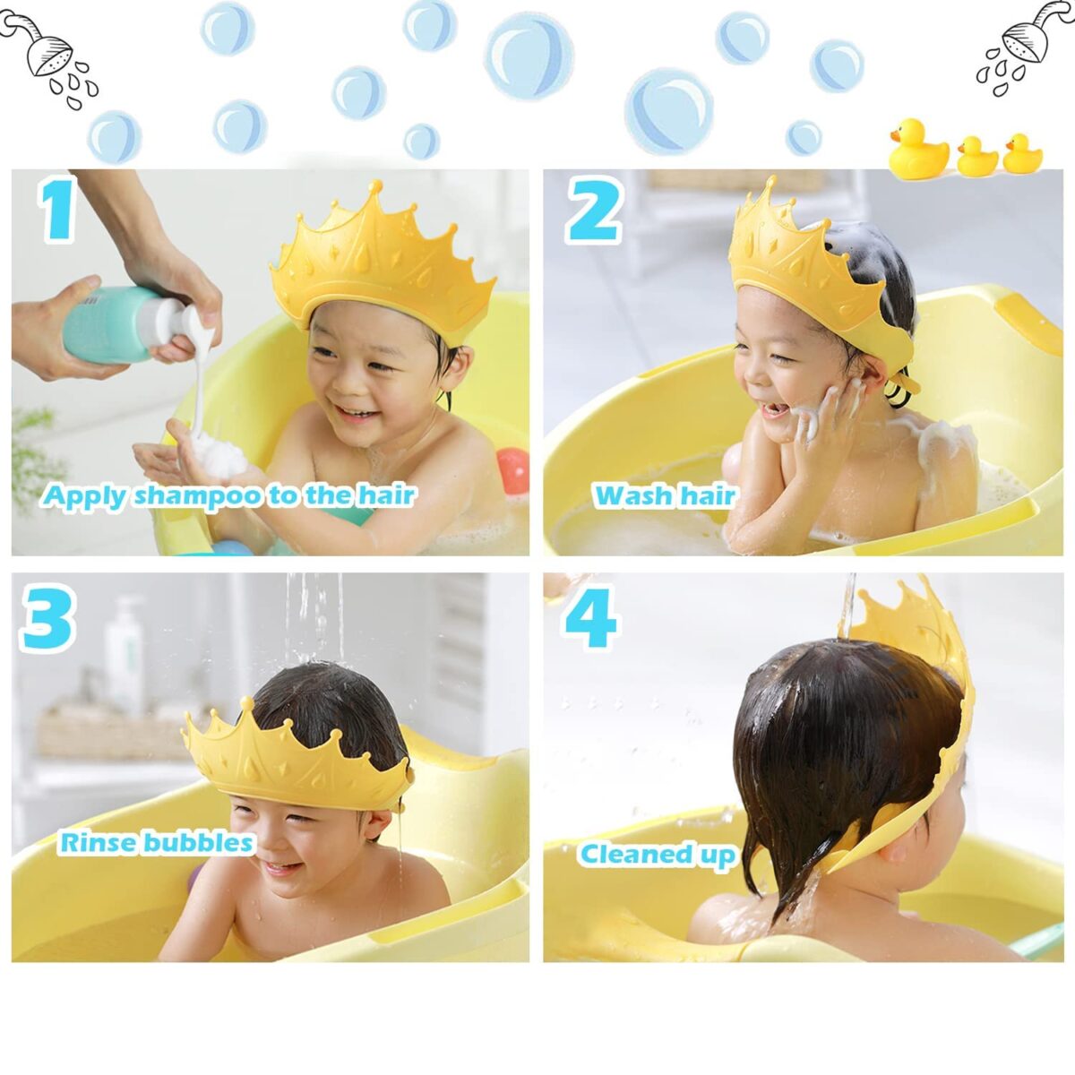 Crown Shampoo Cap By Xierbao