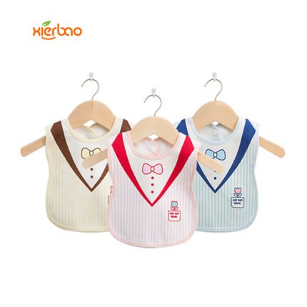 Baby Feeding Cotton Bibs By Xierbao
