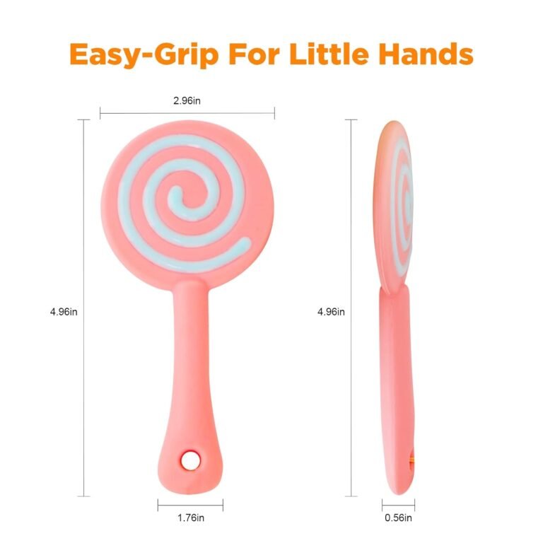 Lollipop full silicone teether By Xierbao