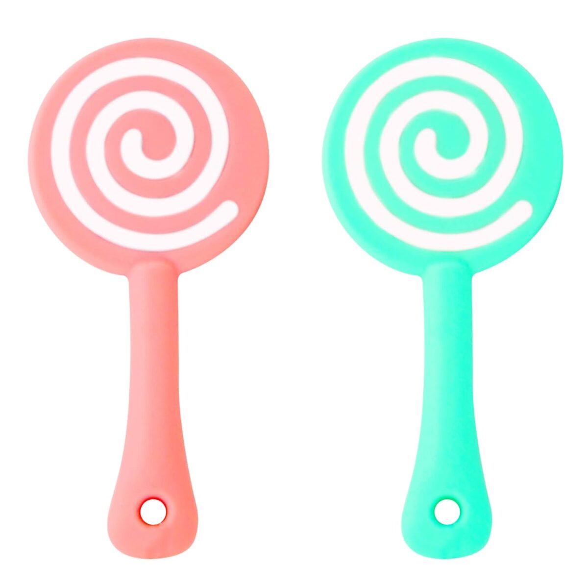 Lollipop full silicone teether By Xierbao