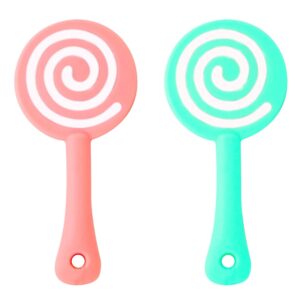 Lollipop full silicone teether By Xierbao