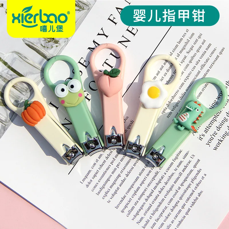 Baby Cartoon Nail Scissors By Xierbao