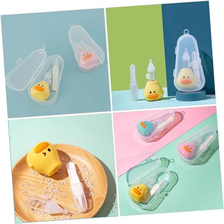 Cartoon anti-reflux nasal aspirator By Xierbao