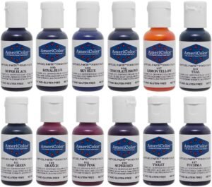 AmeriColor 12pcs Food Coloring Student Kit
