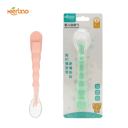 Baby Silicone Spoon By Xierbao
