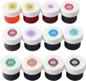 Wilton 12-Count Gel-Based Icing Food Colors - Image 2