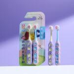 2Pcs Pack ABC Font Children’s Toothbrush For 3Years Old Baby