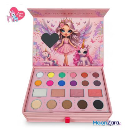 Fairy Princess 3-in-1 Beauty Kit – 41-Item Stylish Makeup & Jewelry Accessories Set LD6160