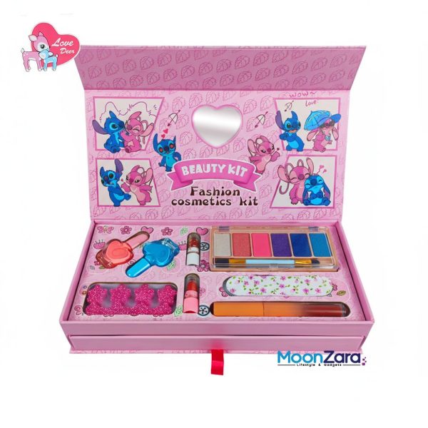 2-in-1 Makeup & Jewelry Accessories Set – 26-Piece Fashion Cosmetic & Beauty Kit LD6155-1