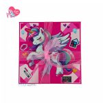 Shining Unicorn 3-in-1 Makeup & Jewelry DIY Beads Set – 75-Piece Kids Gift Box LD6087-2 - Image 5