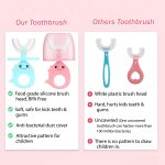 U Shaped Toothbrush for Baby 8001 Xierbao - Image 4