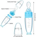 Baby Silicone Feeding Bottle Spoon By Xierbao 9167 - Image 5
