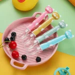 Baby Feeding Silicone Spoon By Xierbao 9211 - Image 2