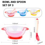 Baby Suction Bowl with Spoon By Xierbao - Image 4