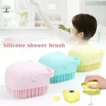 Silicone Shampoo Brush By Xierbao 9323 - Image 3
