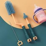 Rotary Silicone Bottle Brush Set By Xierbao - Image 4