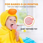 Lollipop Full Silicone Teether By Xierbao 9418 - Image 3