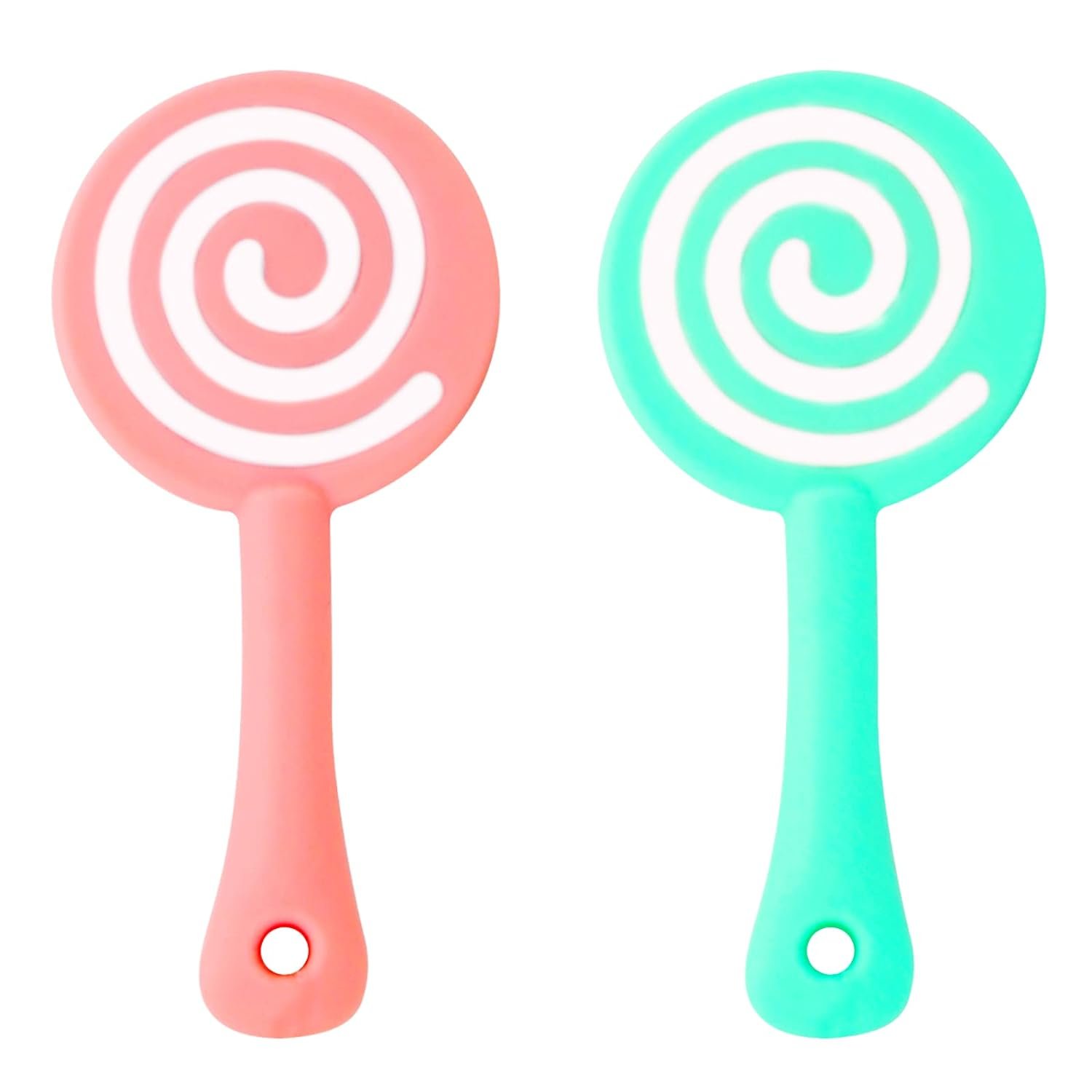 9418.jpg Lollipop Full Silicone Teether By Xierbao 9418 - Image 1