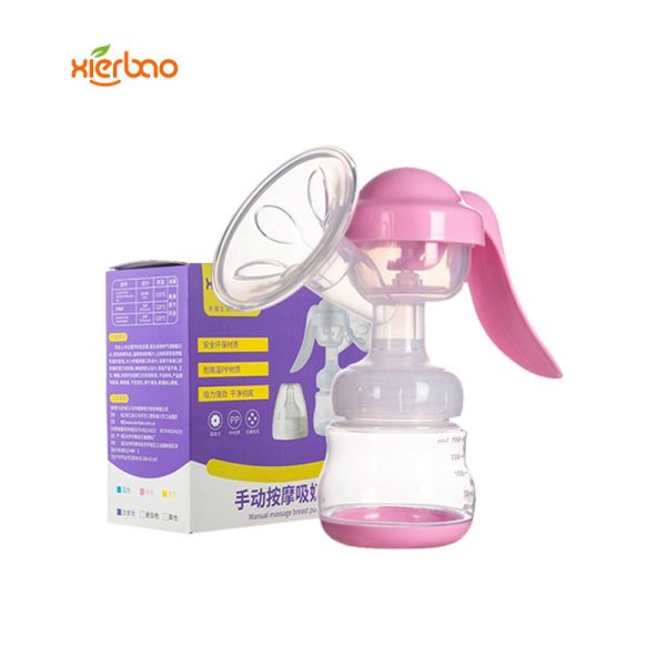 Manual massage breast pump By Xierbao