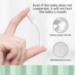 Baby Oral Cleaner Baby Tongue Gauze Toothbrush 30pcs Box 0750 - Image 3