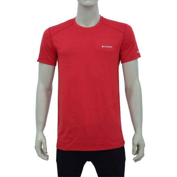 Columbia Men’s Short Sleeve T-Shirt - Red