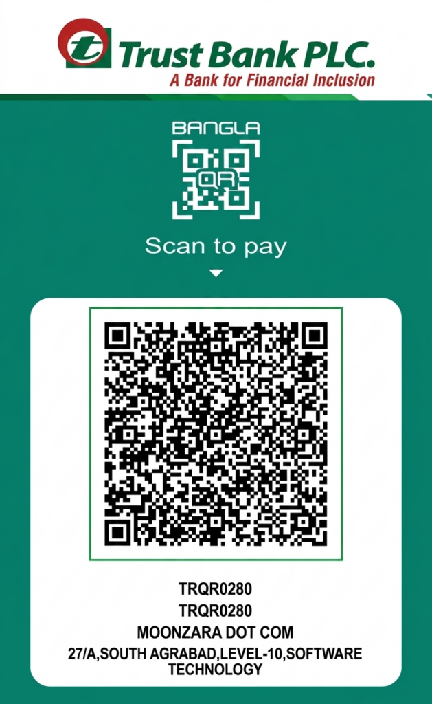 MoonZara Dot Com Bangla QR Code